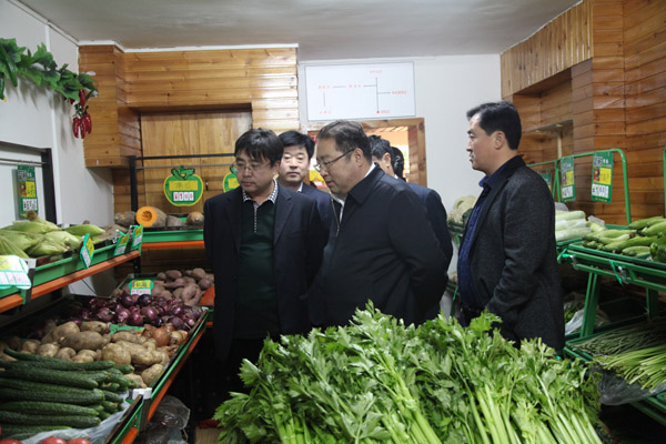 傅海旺调研丰宁农副产品与针纺织品销售渠道拓展工作